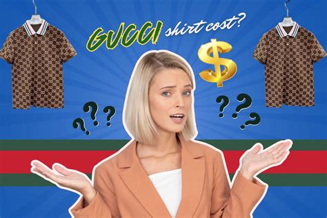 how much does a gucci shirt cost